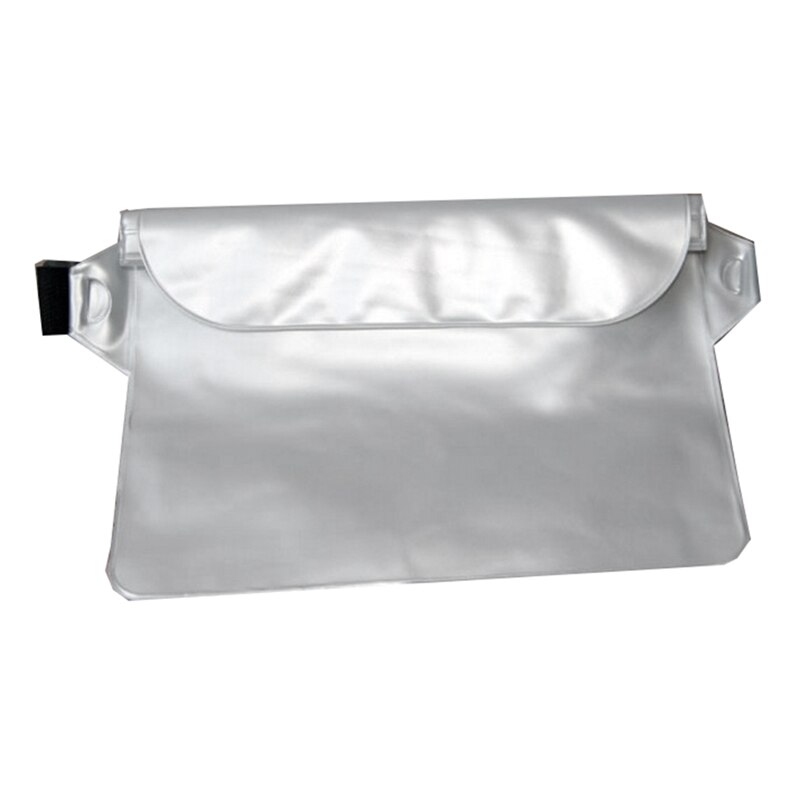 Waterproof Swimming Bag Underwater Dry Shoulder Waist Pack Drift Diving Bag Pocket Pouch Skiing Snowboard Mobile Phone Bags Case: Silver