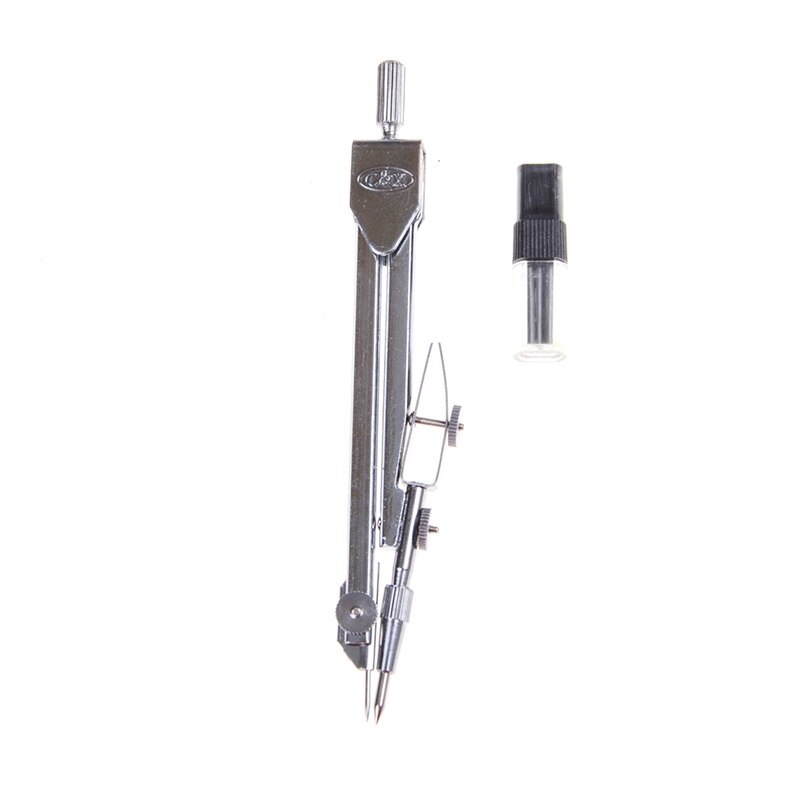 1set Compass Boxed Case Technical Precision Drawing Set School Protractor