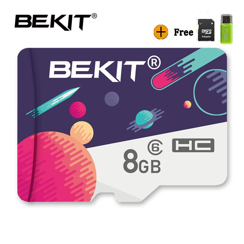 Bekit micro sd card 32gb 64gb 128gB 256gb 16gb 8gb memory card microsd card SDXC SDHC class 10 Flash drive for smartphone camera: SU8GB