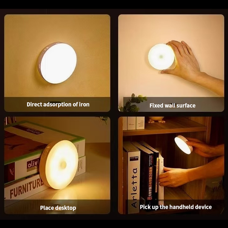 Emergency automatic lighting USB charging LED intelligent human body sensor night light