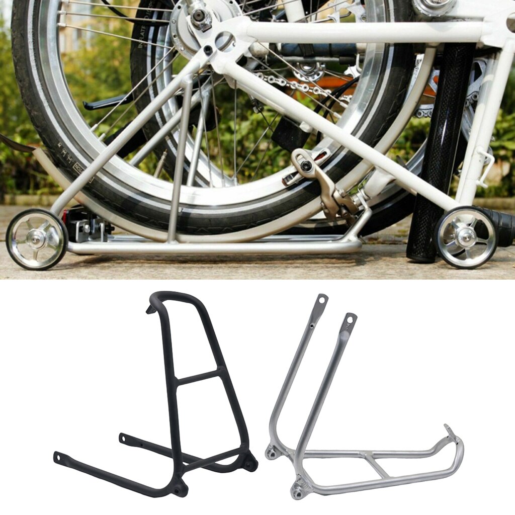Alloy Rear Rack Lightweight Cargo Holder Stand For Brompton Folding Bike Refit