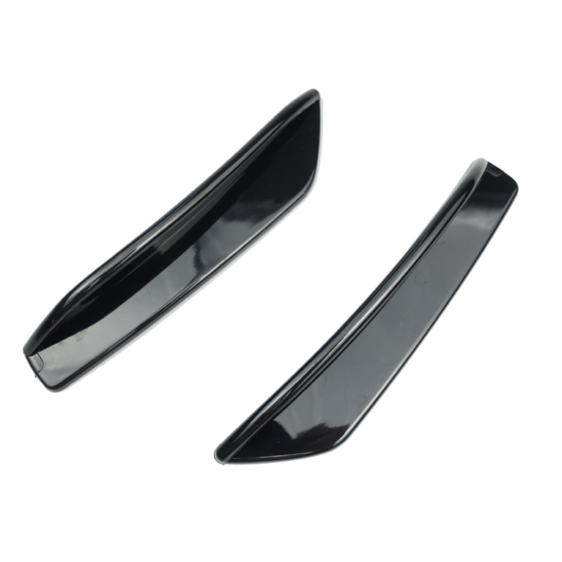 For Mercedes A Class W177 AMG A180 A200 A250 A35 + Front Bumper Lip Plastic Diffuser Splitter Fins Body Spoiler Canards