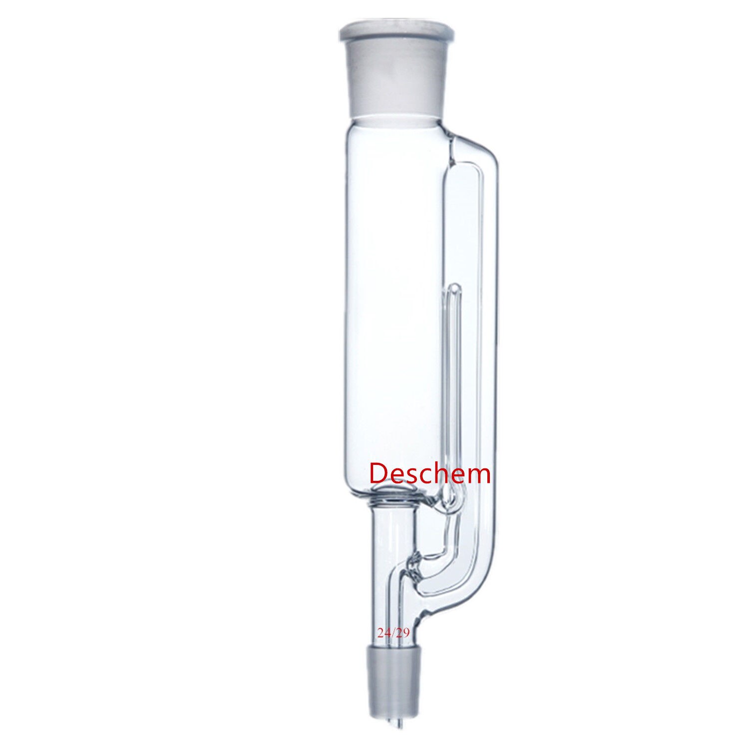 Deschem 500 ml 24/29 Glas Soxhletapparaat Lichaam, W/Graham Coil Condensor