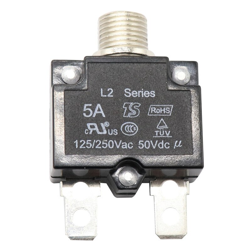 12V 5A 10A 15A 20A 30A Drukknop Zelfherstelbare Thermische Stroomonderbreker Panel Mount Vakmanschap Voor Overbelasting reset #296853