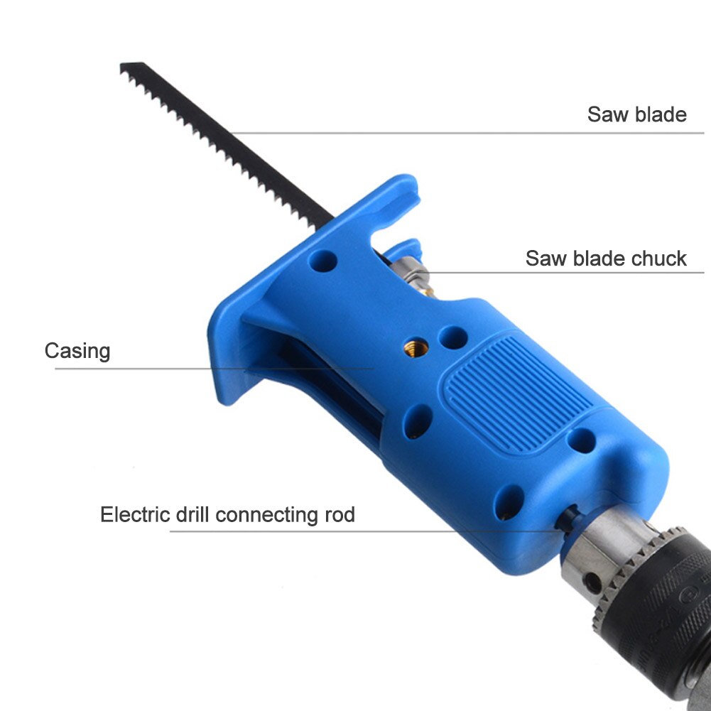 Reciprocating Saw Chainsaw Metal Cutting Safe Reciprocating Powerful Portable Electric Drill Wood Tool for Forest Harvesting
