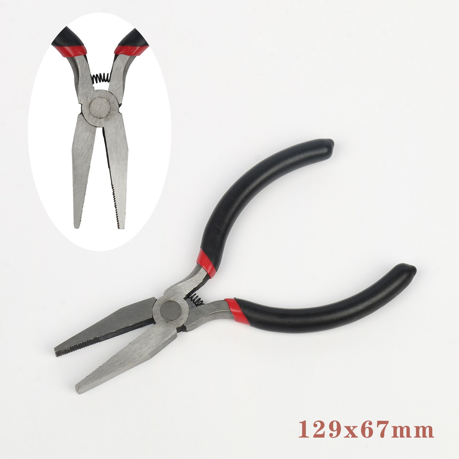 Mini Pliers Diagonal Pliers Long Needle Nose Cutter Handcraft Beading Insulated Plier For DIY Small Jewelry Pliers Tools: No.1