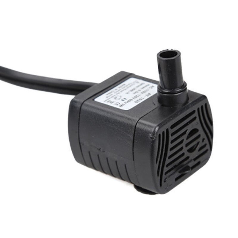 Mini  ac 110v 3w dränkbar vattenpump akvarium fontän luft akvarium damm vattenpump us plug 110v