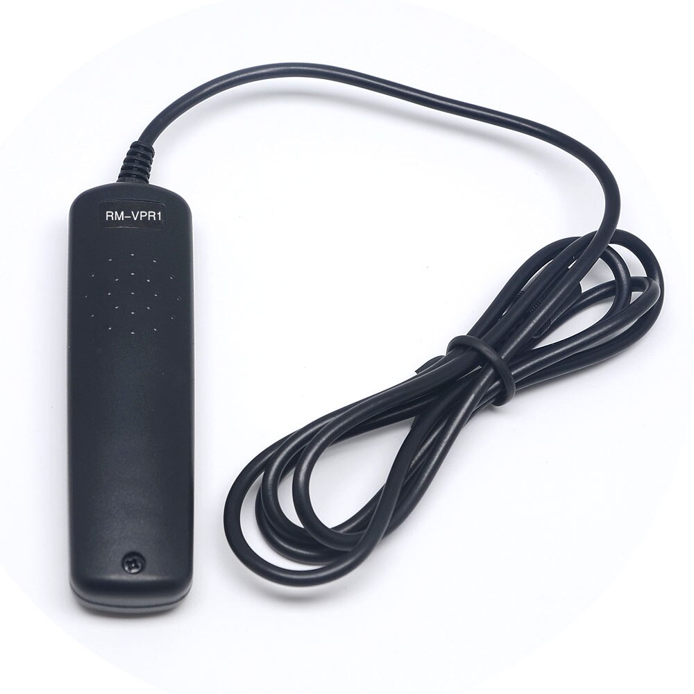 Mcoplus RM-VPR1 obturador remoto con cable de Control para Sony A7r A7 A6000 A3000 SLT-A58 NEX-3NL DSC-HX300 DSC-RX100M3 cámaras