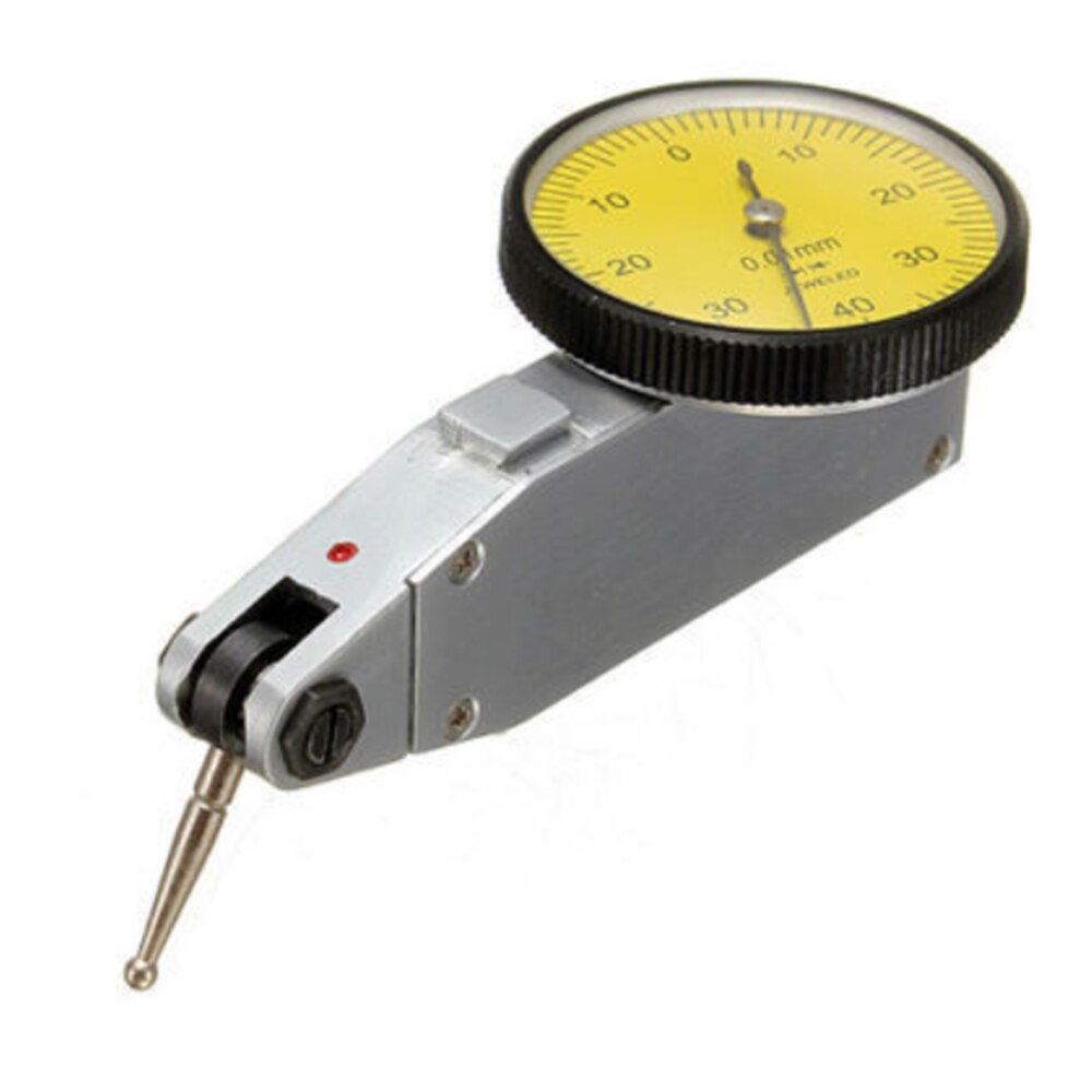 Dial Gauge Test Indicator Precision Metric with Dovetail Rails + Case Dial Test Indicator