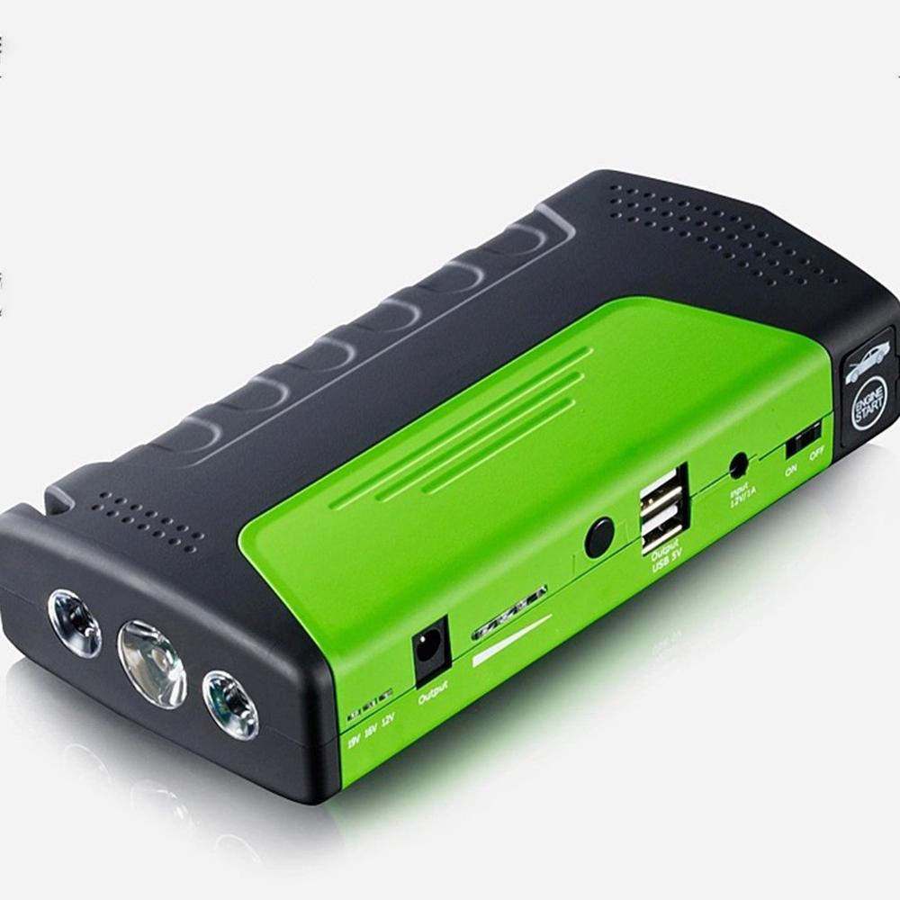 Car Emergency Start Power Supply Car Jump Starter Mobile Spare Battery Ignition with Power Bank Multiplefunctions