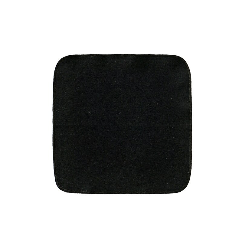 5 sztuk/partia niemowlę Handdoek czysty Kleur Effen niemowlę Kleine Handdoek dla dziecka Vierkante Handdoek niemowlę Zakdoek śliniaczek: czarny