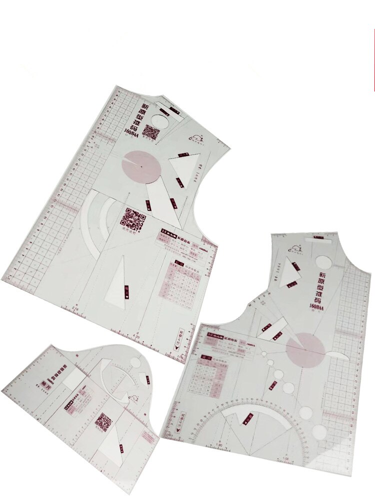 1:1 1:5 liniaal tekening tempel kledingstuk prototype linialen school student onderwijs: Één op één origineel