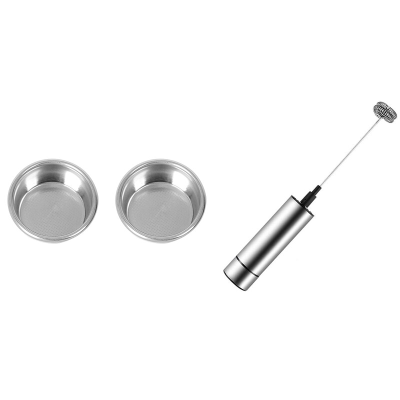 Milchaufschäumer, mit Hohe Drehmoment Motor- Für Latte Macchiato Mit 2Pack 54Mm Filter Korb Für Breville Salbei 870/875 54Mm: Ursprünglich Titel