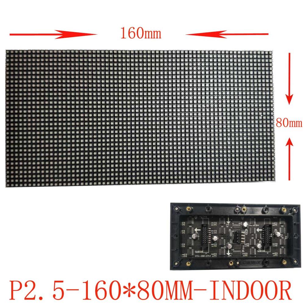 P2.5 small module matrix led display adversting