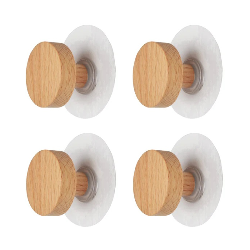 Holzhaken, geometrische bilden, Holz-Wandhaken, Holz-Kleiderhaken, KleiderbüGel zum Aufhängen von Kleidung, Mützen, Schals und Handtüchern Ich bin Schlafzimmer
