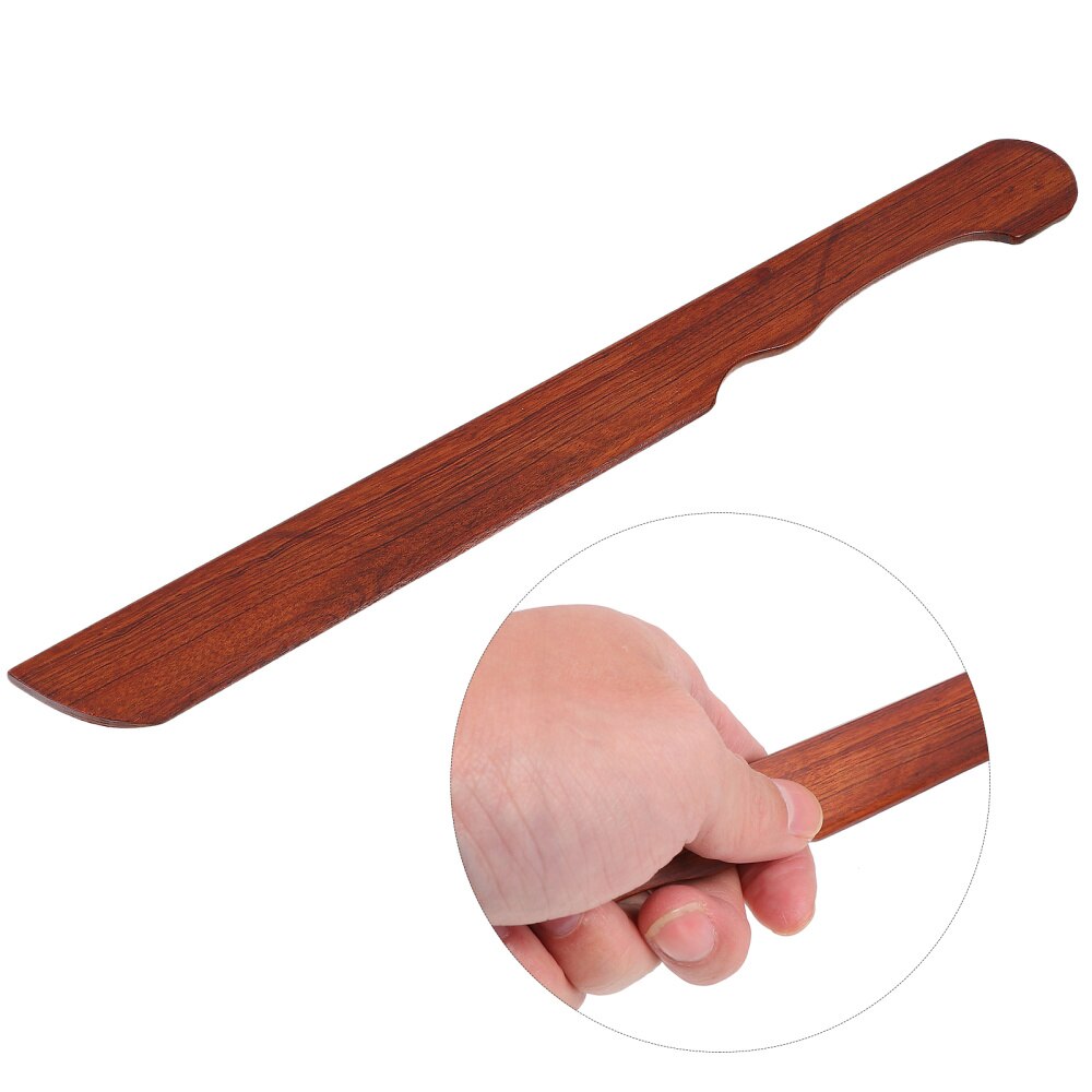 1Pc Wood Envelope Opener Paper Cutter Letter Opener Portable Box Opener: As Shown annatto