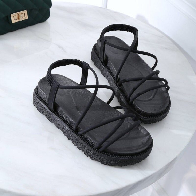 summer cross belt sandals wild beach vacation thic... – Grandado