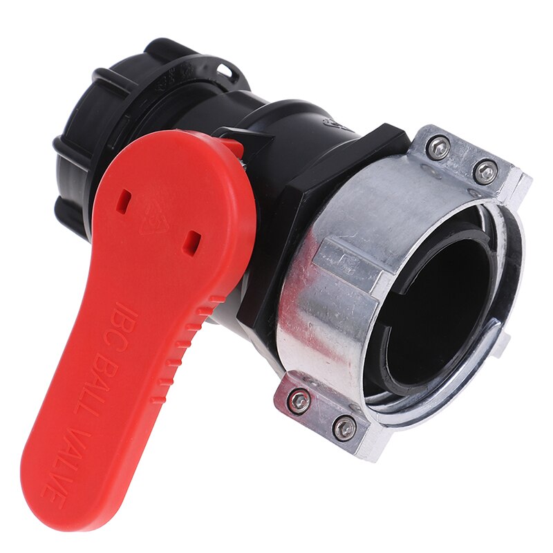 1pc 75mm 1000L Water IBC Tank Container Ball Valve Chemical Barrel Valve Acid and Alkali Resistant DN50 Ton Barrel Ball Valve