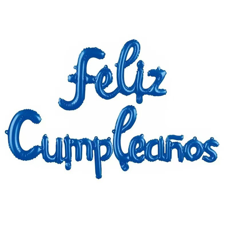 Unique Party Folienballon Starburst Feliz Cumpleanos – 45,7 Cm, Spanische Geburtstagsdekoration