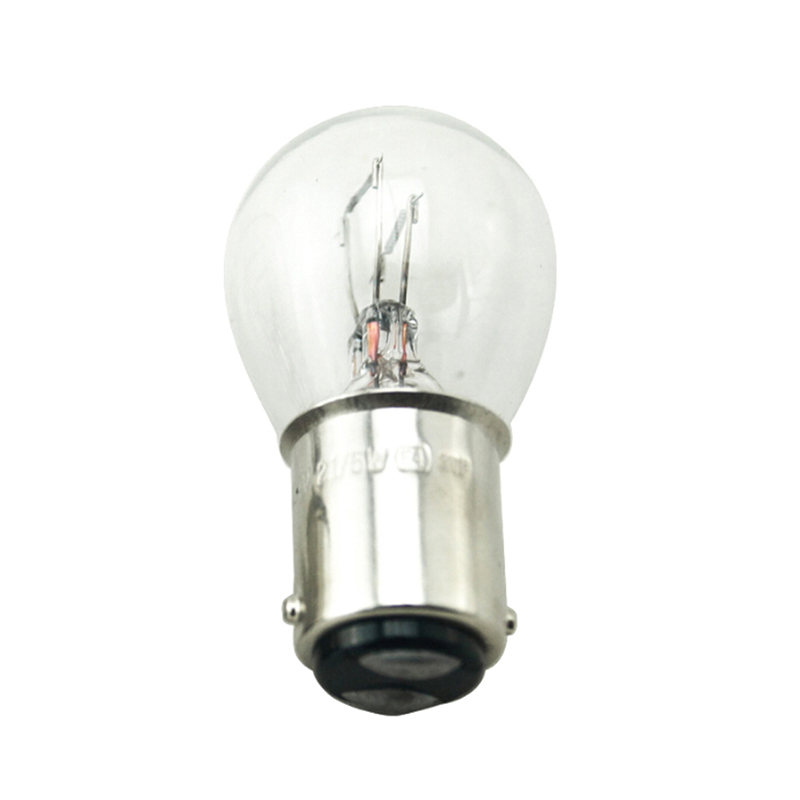 Ensemble d'ampoules jaunes pour voiture, 2 pièces, Bay15D 21/5W, 1157