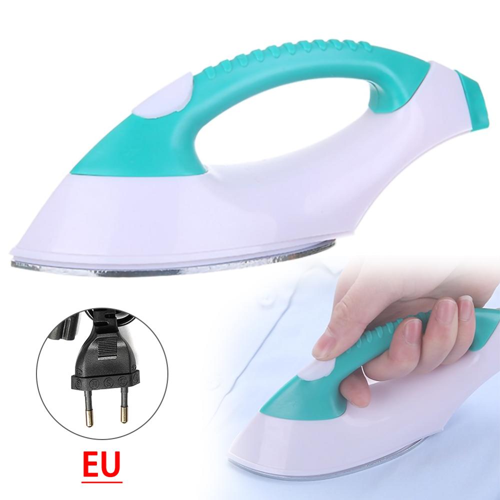 Household Mini Electric Iron Machine For Clothes Handheld Travel Ironing Dustproof Practical Convenient Multifunctional: EU 110-240V