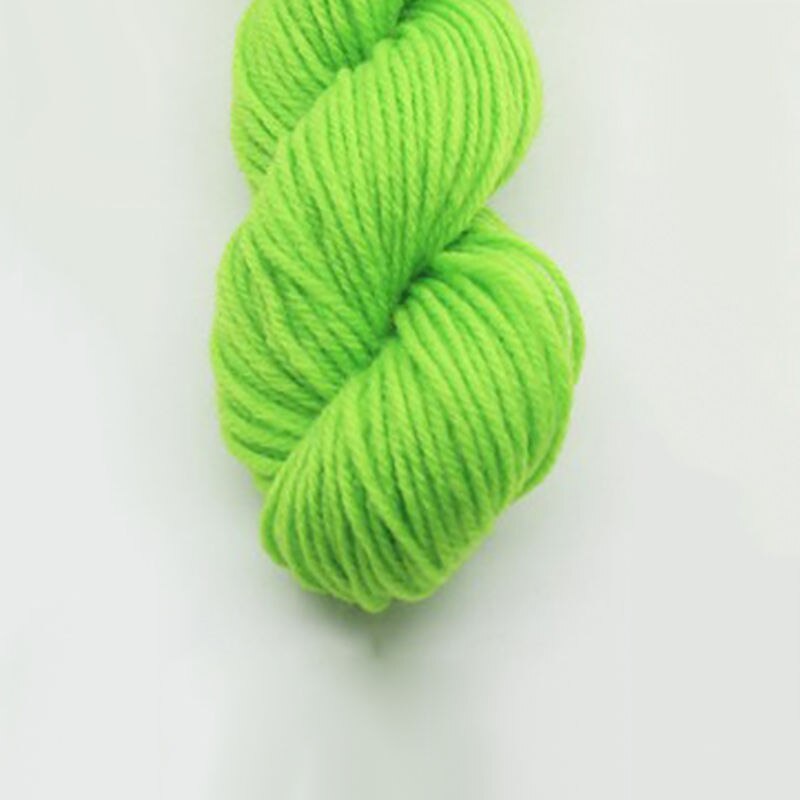 25G/Roll Small Thick Dyed Yarn Cotton Blended Wool Anti-Pilling Crochet Yarn For Baby Hat Scarf Sweater Knitting: 19