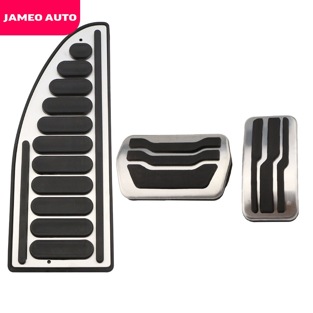 Jameoauto Auto Gaspedaal Rempedaal Set Covers Koppeling Rest Voetpedalen Cover Voor Mazda 3 MAZDA3 - onderdelen