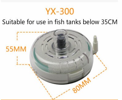 Filtre à eau d'aquarium, éponge pneumatique ronde, petit Aquarium, accessoire de filtre d'oxydation d'aquarium, Filtration biologique: YX-300