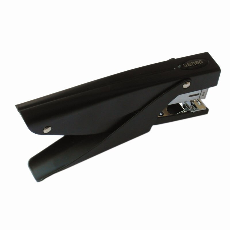 Nietmachine Arbeidsbesparende Hand Type Mini Trompet Nietmachine Kantoor Leren Huishoudelijke Nietmachine Multi-Standaard Levering Nietmachine