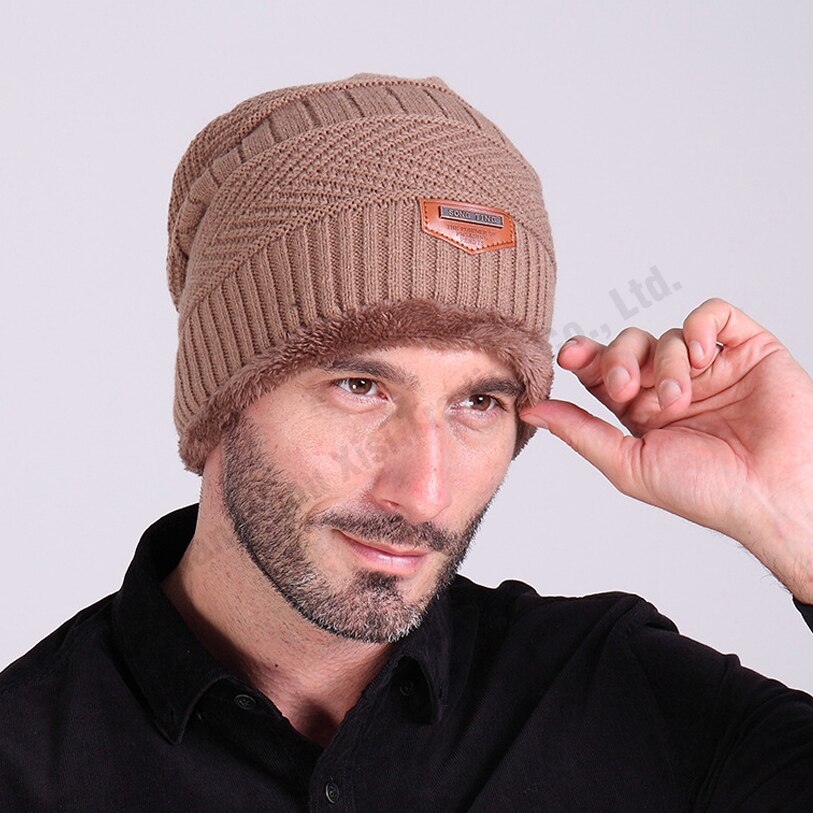 Heren winter hoeden en caps winter cap mannen vrouwen winter gebreide hoeden brandes winter unisex cap mutsen