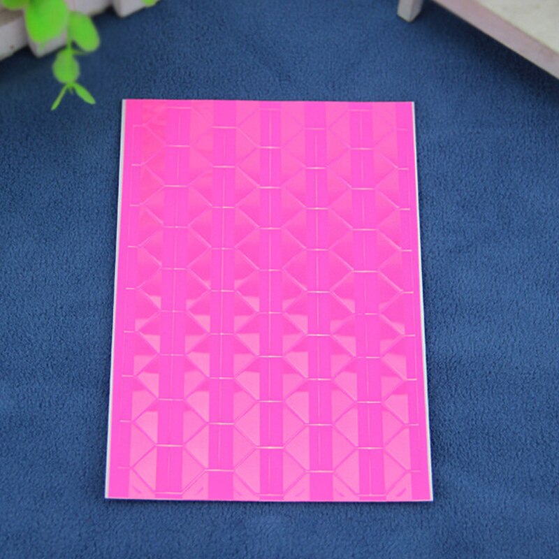 102Pcs/Sheet Pvc Foto Ablum Hoek Stickers Diy Hoek Scrapbook Papier Fotoalbums Frame Foto Decoratieve: Pink