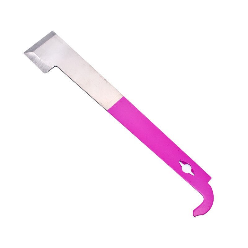 Rvs Roze J-Haak Bijenkorf Tool Bijenteelt Bee Tool: Pink