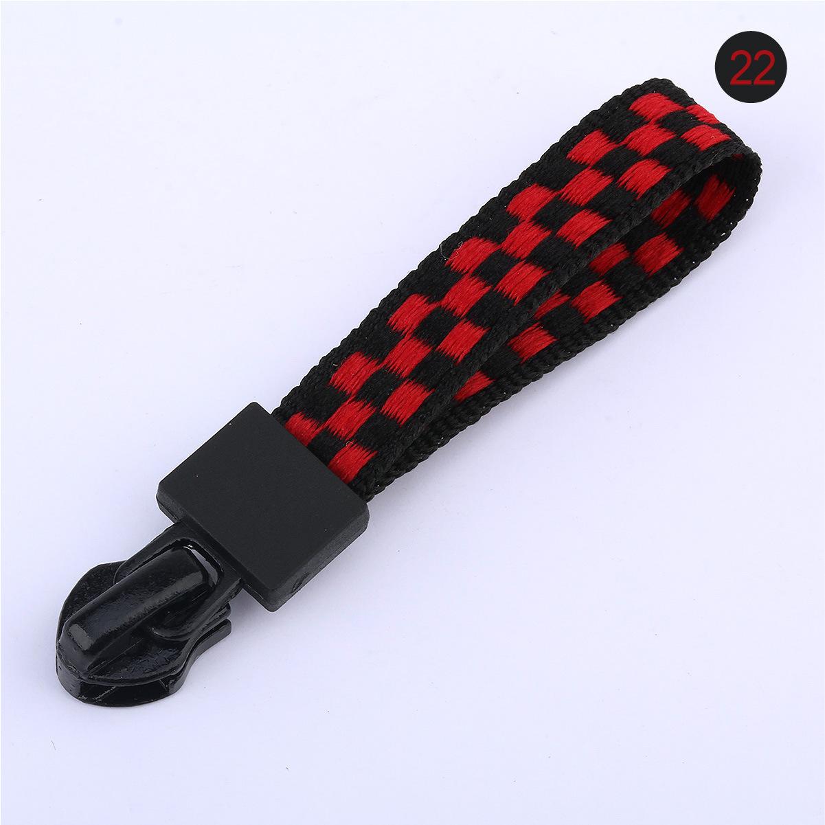 Nr. . 5 rits sliders band slider 23 kleuren linten donsjack katoenen jas rits trekkoord kleding accessoires 10 stuks: 22