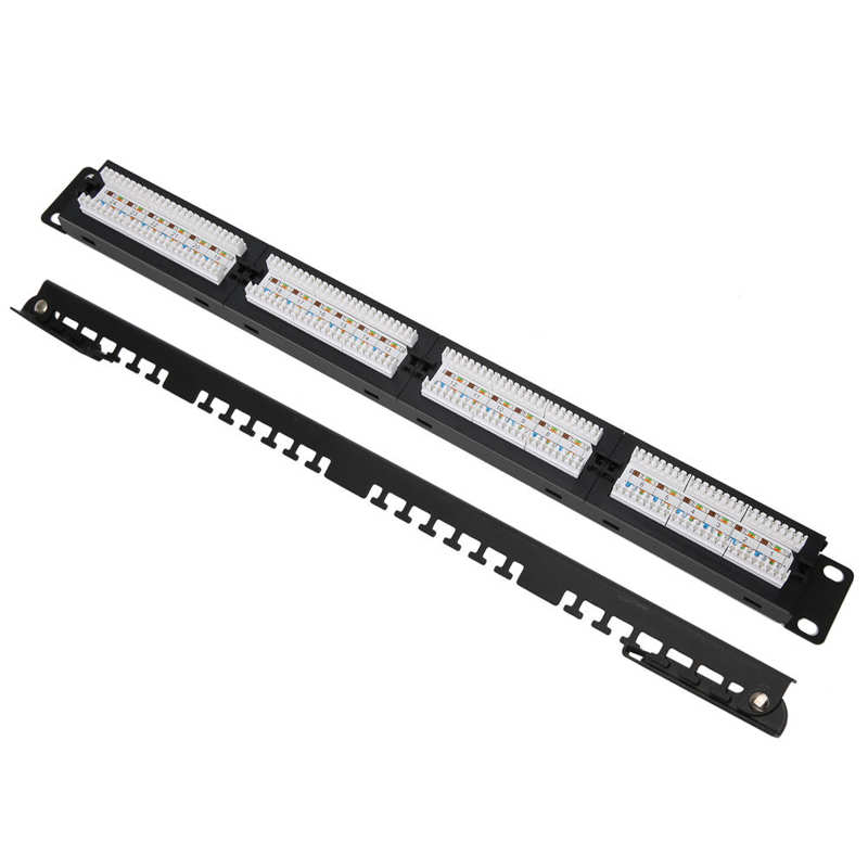 power meter electric meter 24 Port Patch Panel Engineering UTP Distribution Frame Cat 6 Unshielded RJ45 digital