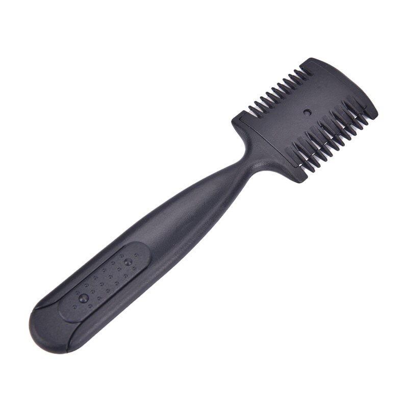 Double Side Hair Razor Comb Layer Shaper Cutting Thinning Comb with Blade: B