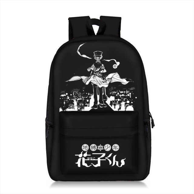 Mochila Wc-bound Jibaku Shounen Hanako-kun Zaino Capacità Sacchetto di Scuola Anime Bookbags Tela per il Maschio e Femmina gli studenti: 7