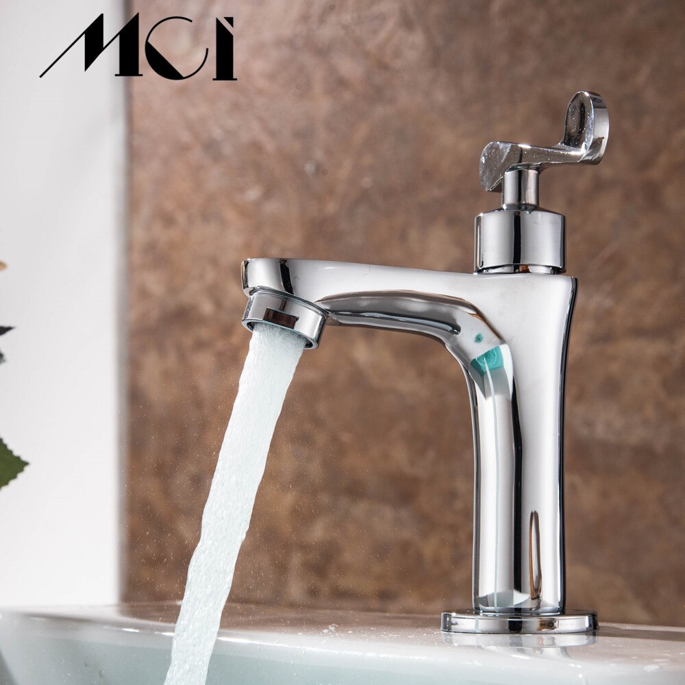 Tall bath sink faucet bathroom basin water mixer tap bathroom single sink faucet Mci