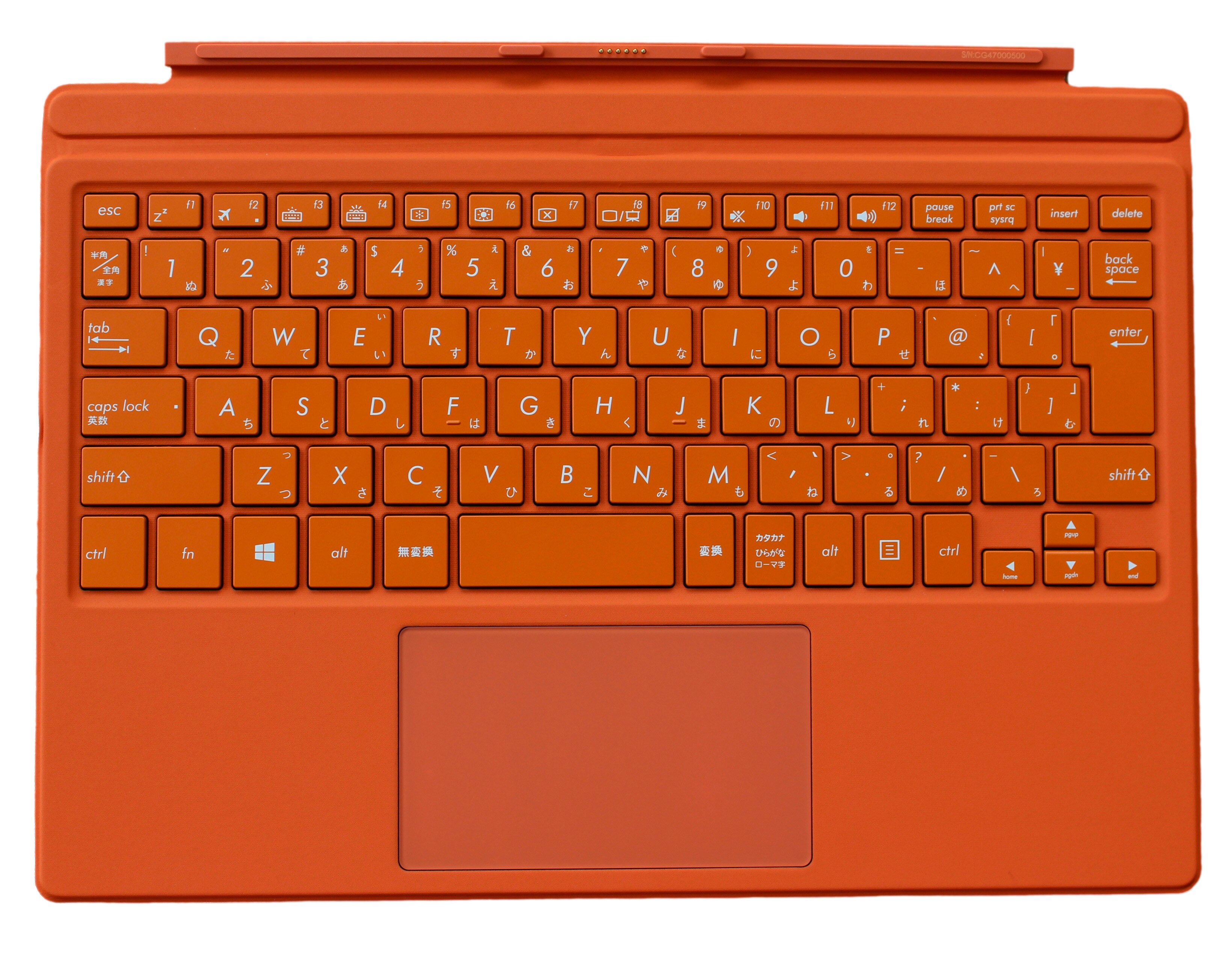 Teclado para tableta Asus 3Pro, T303U, T303UA, T303, T30A6200, i5-6200U, color negro, naranja, marrón y gris,: Japanese Orange