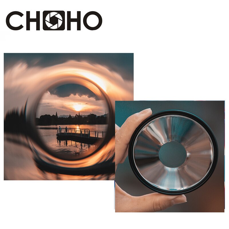77mm verwischen Effekte Kamera Filter Kaleidoskop Strudel DSLR Fotografie Vordergrund Spezielle Filter Prisma Objektiv See DSLR Zubehör