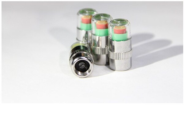 4 stks/partij Auto Auto Tire Pressure Monitor Tire Gage Alert Sensor indicator ventieldopjes 3 Kleur Alert Diagnostic Tools Kit 44% off