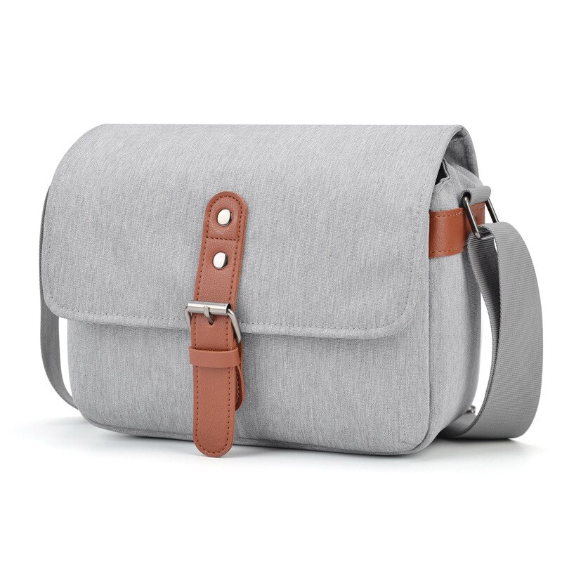 Foto Camera Sling Bag Schouder Crossbody Tas Digitale Case Waterdichte Dslr Mannen Vrouwen Zachte Tas Voor Canon Nikon Sony dslr: Default Title