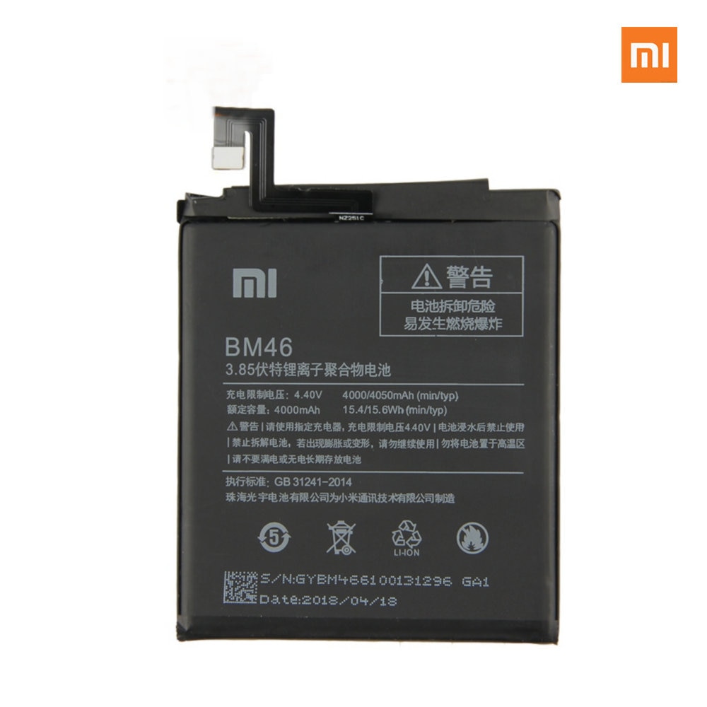 4050mAh Originele grootte vervanging batterij Voor Xiaomi Redmi Note 3 Hongmi Note3 Pro Redrice Opmerking 3 BM46 Echt Telefoon + gereedschap