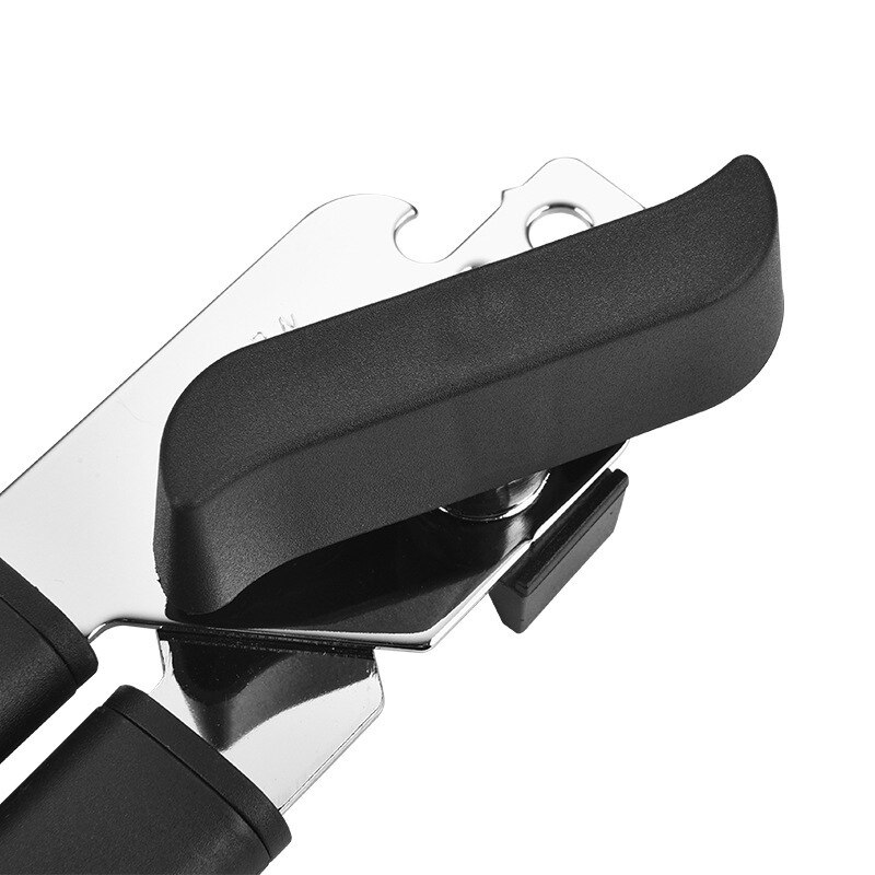 Manual Can Opener, Stainless Steel Can Opener，Tin Openers，Jar Bottle Opener Circular Non-Slip ，Food-Safe Anti-Slip Hand Grip