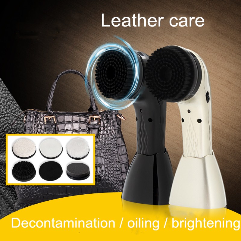 USB Charge Household Handheld Automatic Shoe Cleaning Brush Car Seat Cleaner