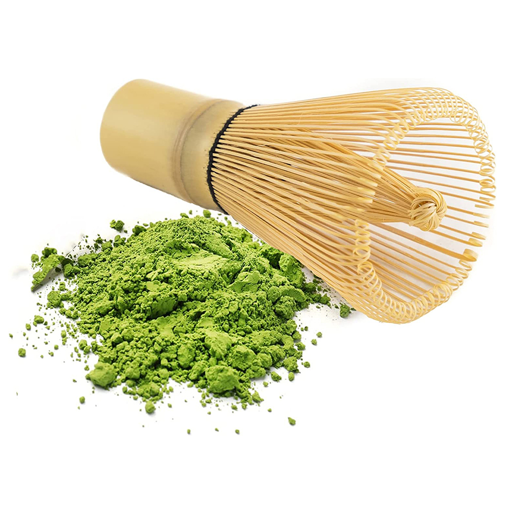 1pc Bamboo Tea Whisk Matcha Green Tea Powder Bamboo Brush Appliance Matching Tool Japanese Matcha Tool Kitchen Supplies
