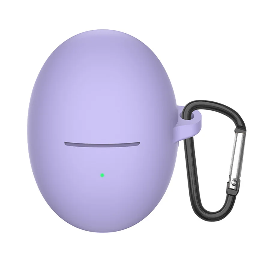 Silikonowe etui ochronne robić Huawei Freebuds 6 Bezprzewodowe etui na słuchawki Bluetooth robić Huawei Freebuds 5 6 Pokrowiec z haczykiem: 3XS / w odcieniu kości słoniowej