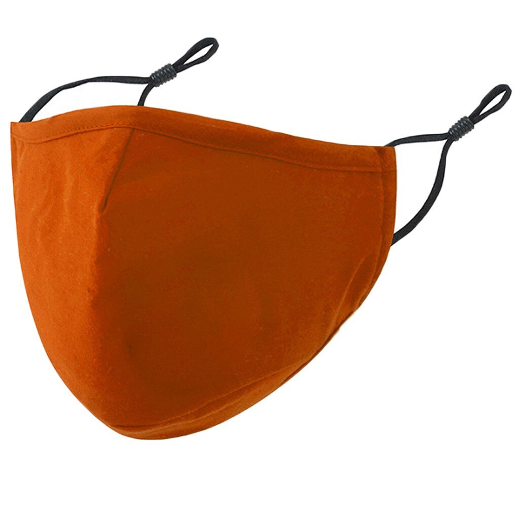 5-10 Uds adulto de Fasemask de algodón Unisex enchufable lavable reutilizable Bandana de transpirable boca cubierta de Mascarillas: F