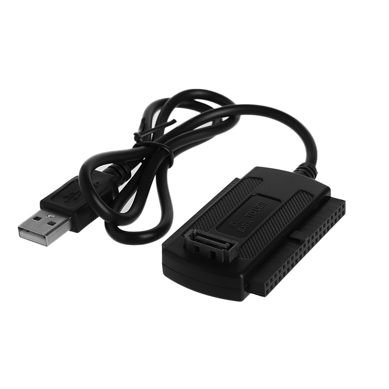 USB 2.0 do IDE/SATA 2.5 \ &quot;3.5 \&quot; dysk twardy HDD konwerter kabel Adapter nowy QX2B