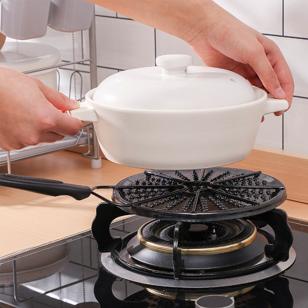 Heat Diffuser Plate for Gas Stove Enamel Pot Heat Conduction Plate Non-slip Mat Flame Fire Anti-scorch Pan Heating Plate