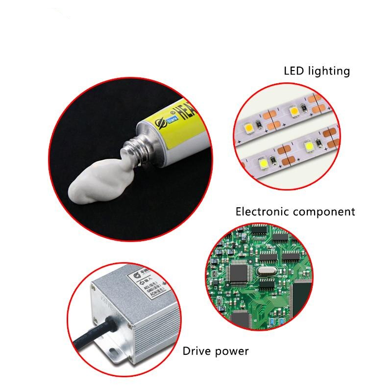 Heatsink Plaster Thermal Grease Adhesive Cooling Paste Strong Adhesive Compound Glue For Heat Sink CPU LED IC Heatsink Plaster